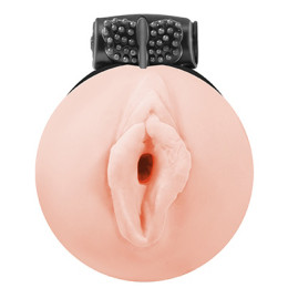 Мастурбатор-вагина с виброкольцом Satisfaction Magazine School Mistress