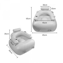 Кресло для секса надувное с фиксацией и вибратором