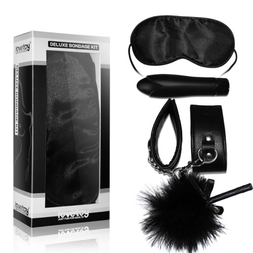 Комплект Deluxe Bondage Kit с вибратором для ролевых игр