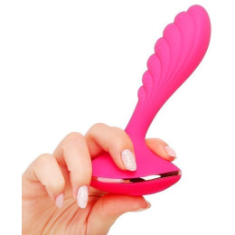 Фигурный вибростимулятор Cosmo Orgasm, розовый