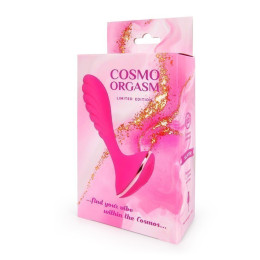 Фигурный вибростимулятор Cosmo Orgasm, розовый