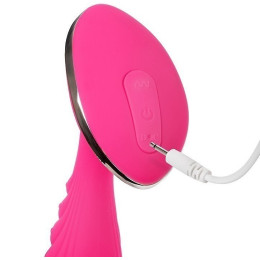 Фигурный вибростимулятор Cosmo Orgasm, розовый