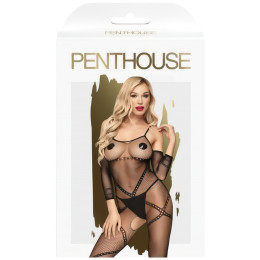 Пикантный боди-комбинезон с доступом Penthouse Under Arrest XL