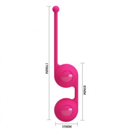 Вагинальные шарики со смещённым центром тяжести Pretty Love Kegel Tighten Up III
