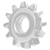 Эрекционное прозрачное кольцо Power Plus Cock Ring