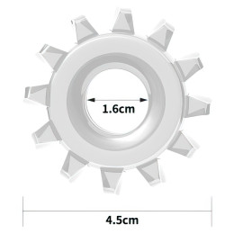 Эрекционное прозрачное кольцо Power Plus Cock Ring