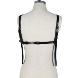 Эротический лиф-портупея на грудь