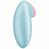 Перезаряжаемый смарт-стимулятор с вибрацией Satisfyer Tropical Tip Blue