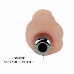 Реалистичный мини-вибратор Super Mini 12 см