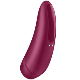 Вакуумный смарт-стимулятор клитора с вибрацией Satisfyer Curvy 1+ Rose Red