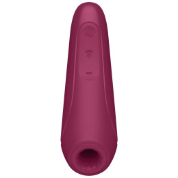 Вакуумный смарт-стимулятор клитора с вибрацией Satisfyer Curvy 1+ Rose Red