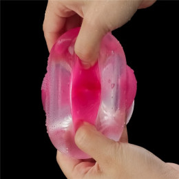 Светящийся в темноте мастурбатор Lumino Play Pink Glow Masturbator