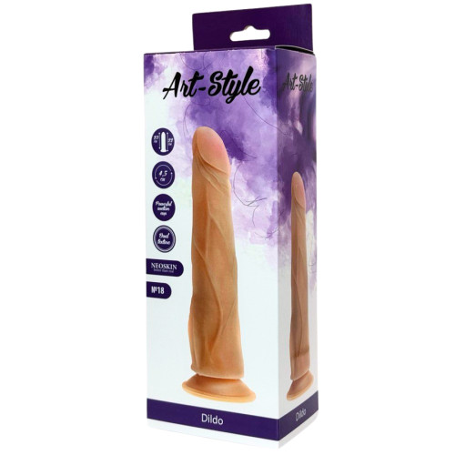 Фаллоимитатор на присоске ART-Style №18