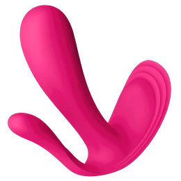 Анально-вагинальный смарт-стимулятор для ношения Satisfyer Top Secret Plus + розовый