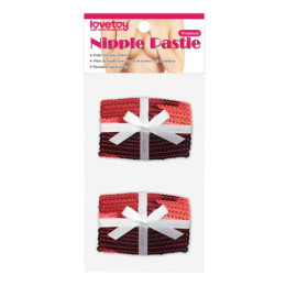 Пэстисы для груди Reusable Christmas Sequin Square Nipple Pasties