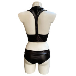 Сексуальный комплект из лифа и трусиков S/M