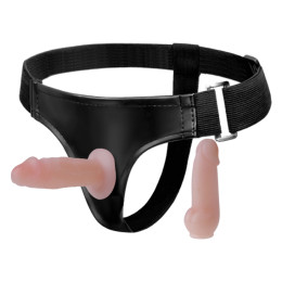 Страпон женский Ultra Passionate Harness с двумя насадками 10 см и 11 см