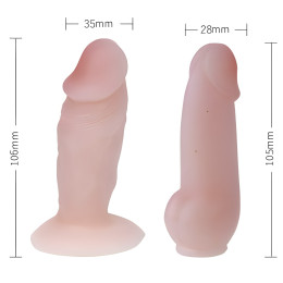 Страпон женский Ultra Passionate Harness с двумя насадками 10 см и 11 см