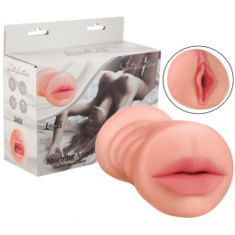 Двойной мастурбатор ротик с зубками и вагина Satisfaction Morning Angel