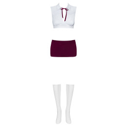 Комплект Соблазнительная студентка L/XL