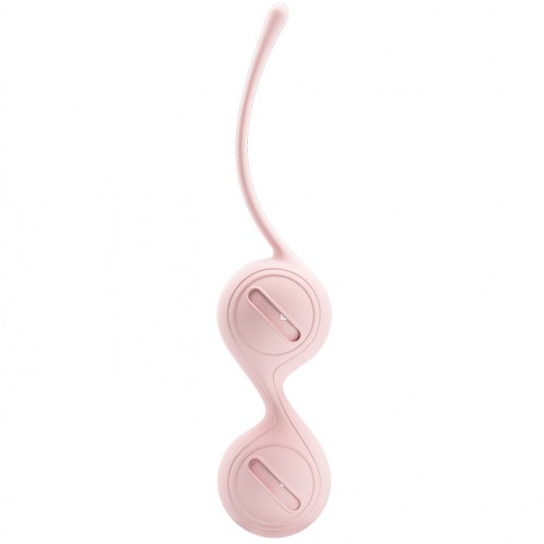 Вагинальные шарики со смещённым центром тяжести Pretty Love Kegel Tighten Up I нежно-розовые