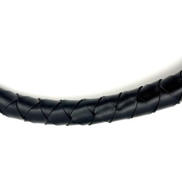 Черный кнут с хлыстами 120 см