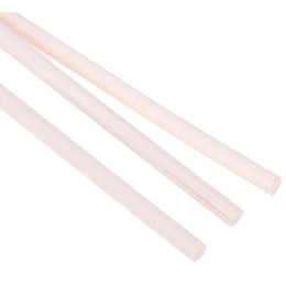 Тройной стек из ротанга с красной рукоятью 60 см