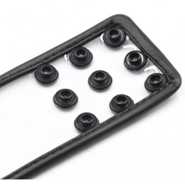 Наручники прозрачные на заклепках