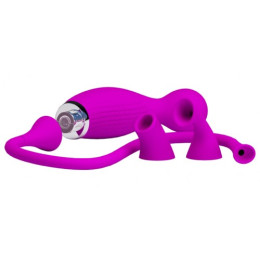 Посасывающий вибростимулятор для клитора Romance 3 в 1 BI-014446