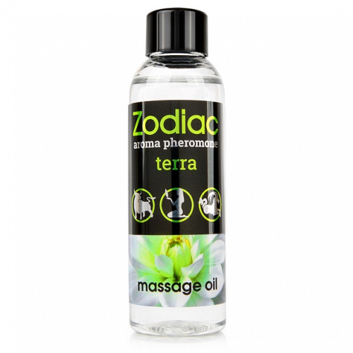 Массажное масло с феромонами Zodiac Terra 75 мл