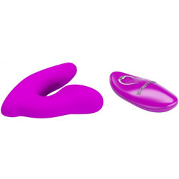 Вибростимулятор простаты со стимулятором промежности Pretty Love Melvin