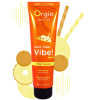 Съедобный лубрикант с эффектом вибрации Orgie Lube Tube Vibe Medium Pina Colada 100 мл