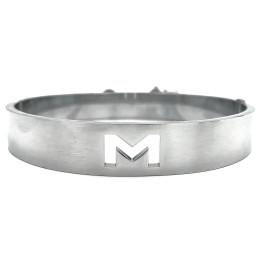 Ошейник стальной с зажимами для сосков