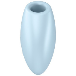 Вакуумно-волновой стимулятор с вибрацией Satisfyer Cutie Heart голубой