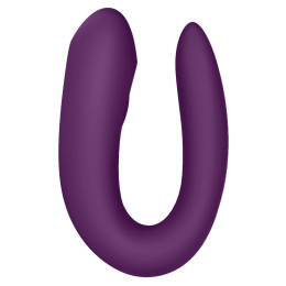 Смарт-стимулятор для пар Satisfyer Double Joy Partner Vibrator фиолетовый