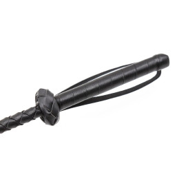 Черный стек с наконечником Клевер 62 см