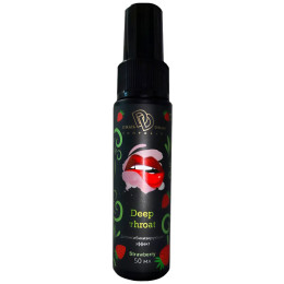 Расслабляющий оральный спрей Deep Throat со вкусом клубники 50 мл