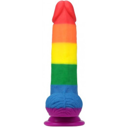 Радужный фаллоимитатор Prider Dildo 20 см