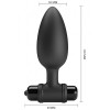 Анальная пробка с вибрацией Pretty Love Vibra Butt Plug II