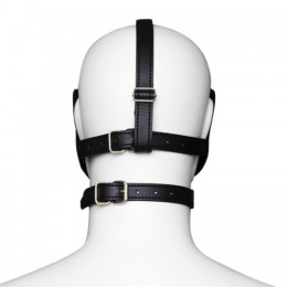 Черная фетиш-маска для БДСМ игр