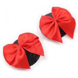 Черные пэстисы с красными бантиками