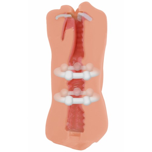 Двойной мастурбатор ротик с зубками и вагина Satisfaction Morning Angel