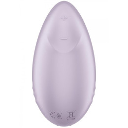 Перезаряжаемый смарт-стимулятор с вибрацией Satisfyer Tropical Tip