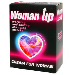 Крем Woman Up для женщин возбуждающий с эффектом ледяного огня 25 гр