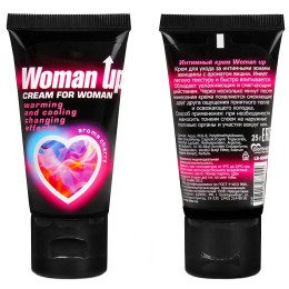 Крем Woman Up для женщин возбуждающий с эффектом ледяного огня 25 гр