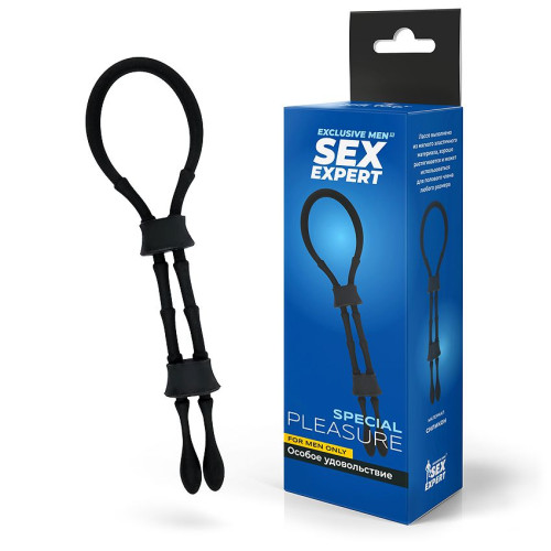 Утяжка-лассо на пенис Sex Expert