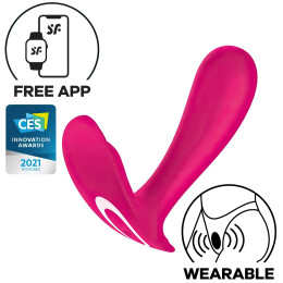 Вагинальный смарт-стимулятор для ношения Satisfyer Top Secret розовый