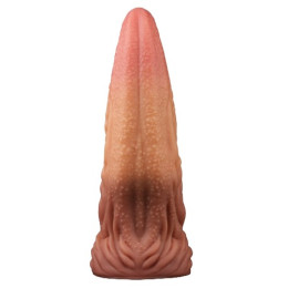 Фаллос-язычок с рельефным стволом Lovetoy Nature Cock Tongue 25 см