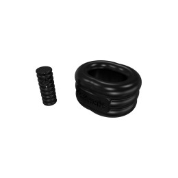 Виброкольцо на пенис Bathmate Stretch, elastomex, черный, Ø5 см