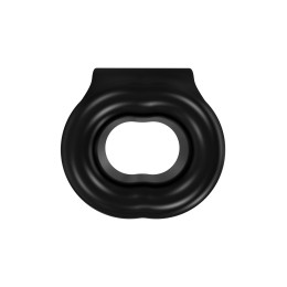 Виброкольцо на пенис Bathmate Stretch, elastomex, черный, Ø5 см